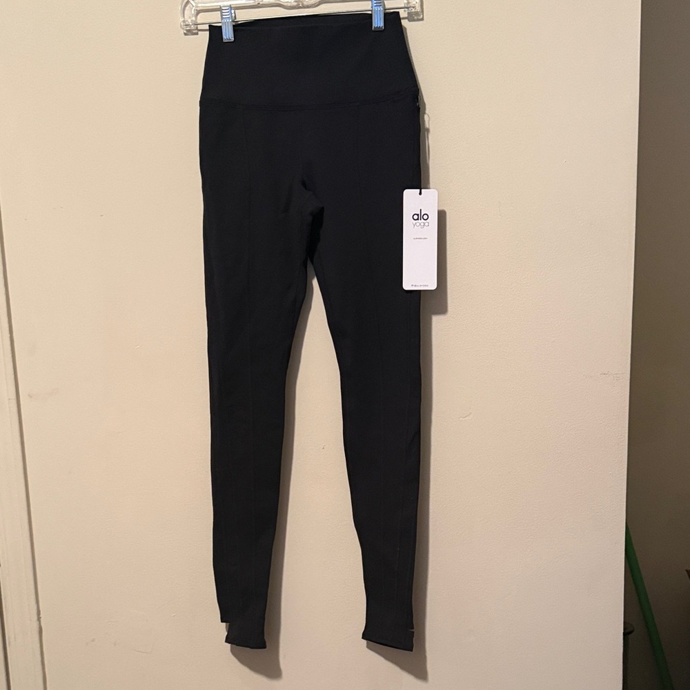 Alo Yoga Winter Warmth Plush Stirrup Leggings